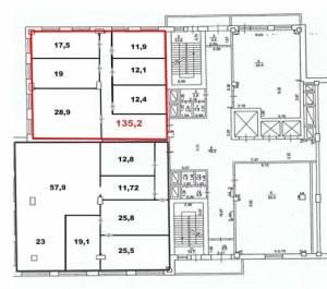 Аренда современного высококлассного офиса в центре 135. 2 кв. м.  135,2 план.jpg